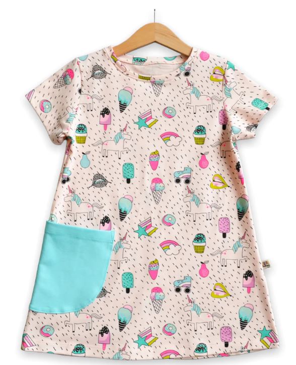 Vestido infantil para niñas