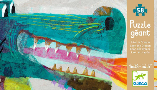 Puzzle gigante El dragón León - Djeco