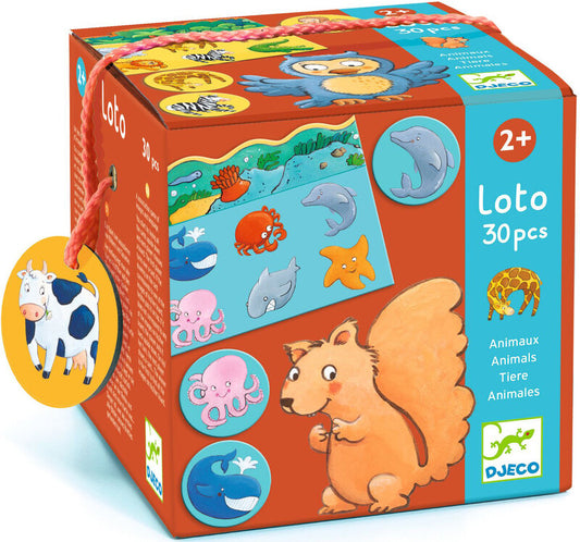 Loto animales, educativo - Djeco