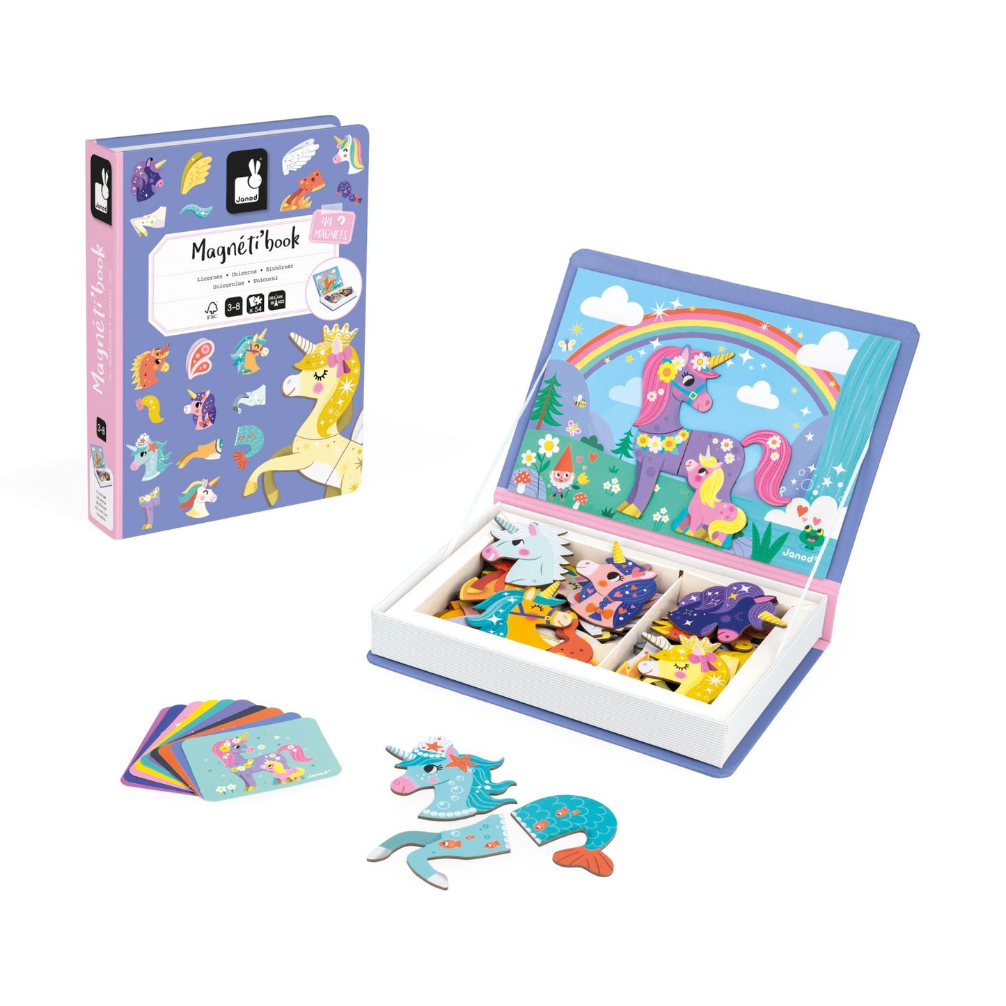 Magneti´book, Unicornios - Janod