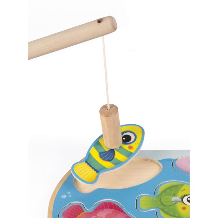 Puzzle magnético y juego de pesca - Janod
