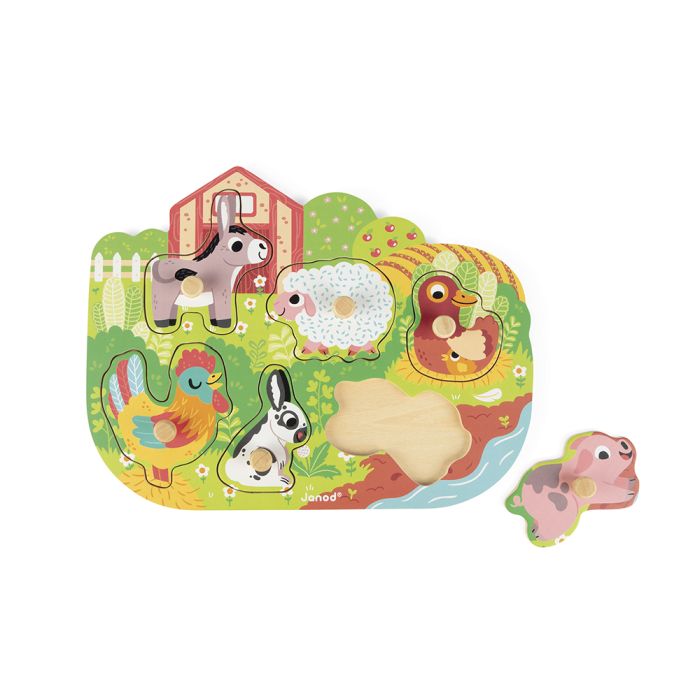 Puzzle encajable, La Granja - Janod