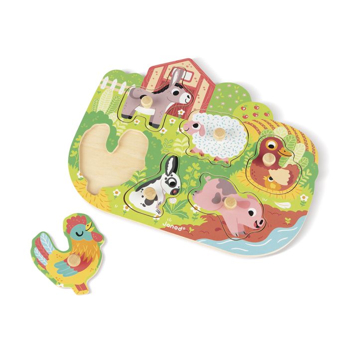 Puzzle encajable, La Granja - Janod