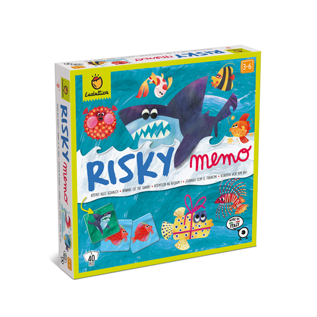 Risky Memo, Cuidado con el tiburón - Ludattica