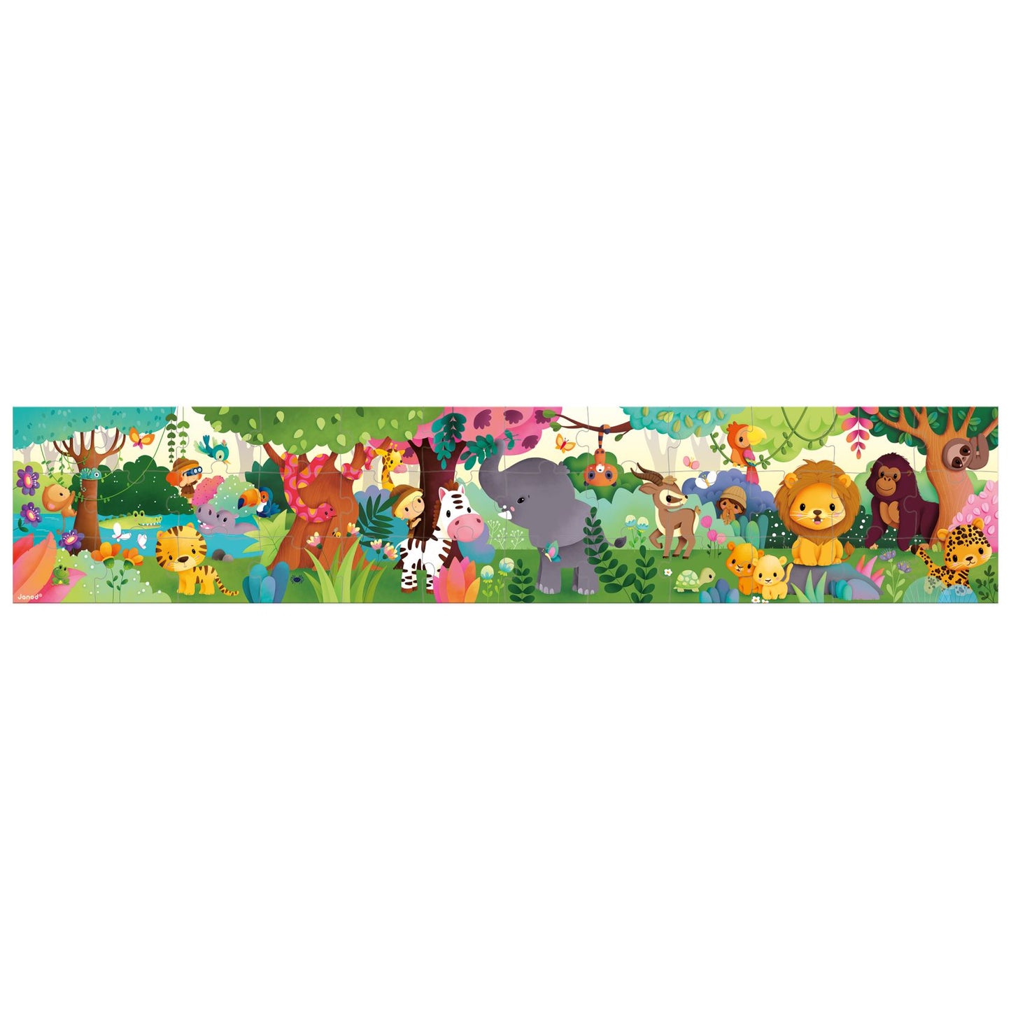 Puzzle Animales salvajes 36 piezas - Janod