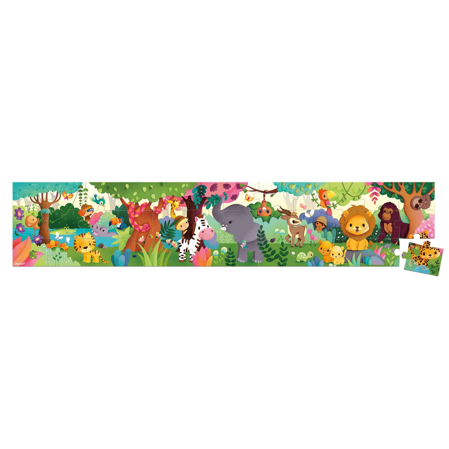Puzzle Animales salvajes 36 piezas - Janod