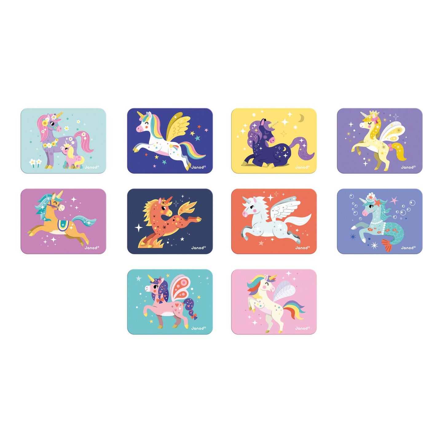 Magneti´book, Unicornios - Janod