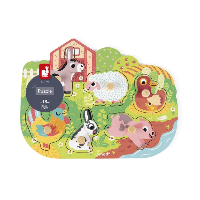 Puzzle encajable, La Granja - Janod