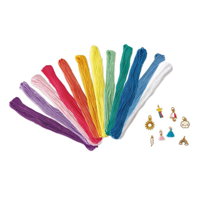 30 pulseras enrolladas, Arcoíris - Janod