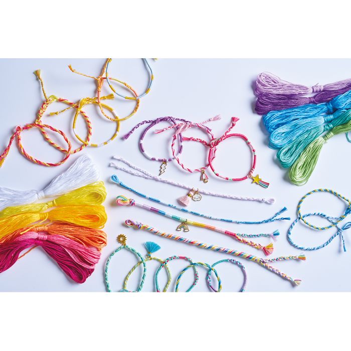 30 pulseras enrolladas, Arcoíris - Janod