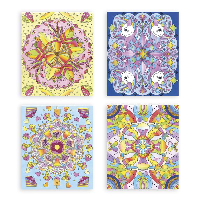 Pinturas para mandalas, Arcoíris - Janod