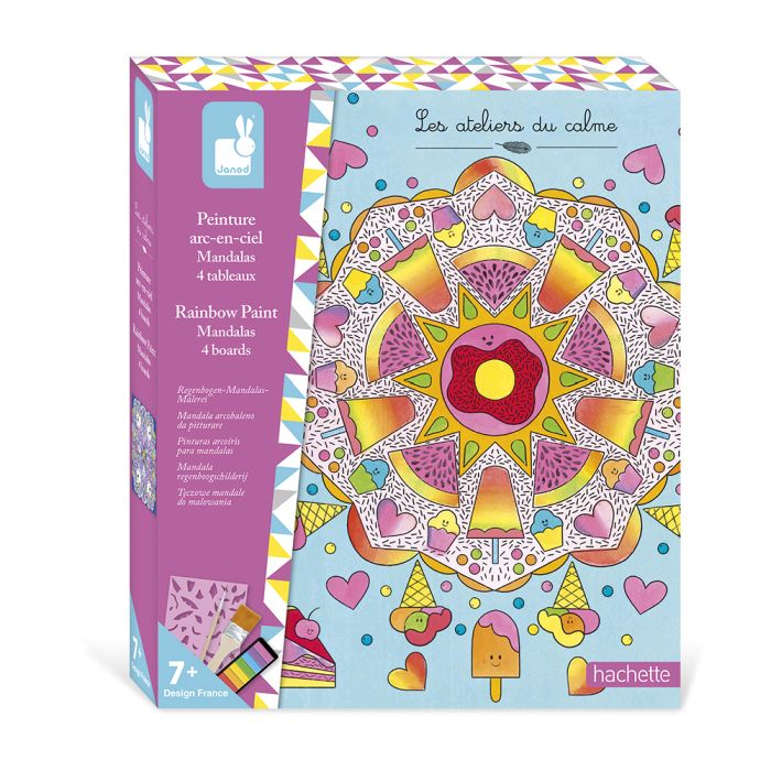 Pinturas para mandalas, Arcoíris - Janod