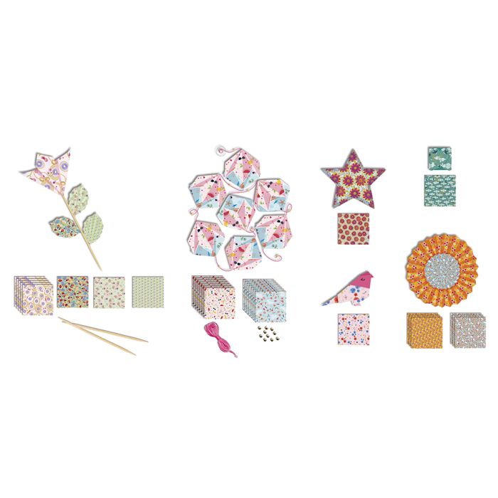 Origamis, adornos bonitos - Janod