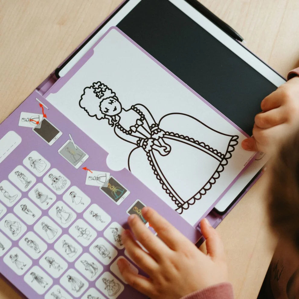 Tablet LCD Princess Kidydraw - Kidywolf