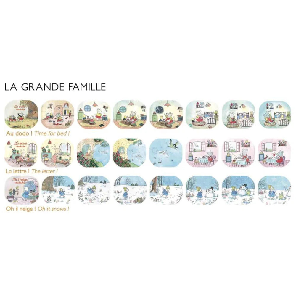 3 discos recambio linterna proyectora, Gran Familia - Moulin Roty