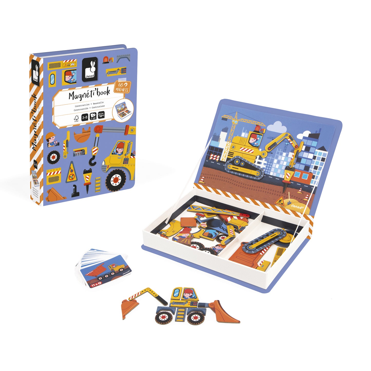 Magnetibook, Construcción - Janod