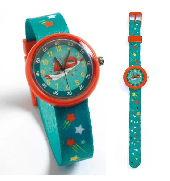 Reloj Superhéroes - Ticlock by Djeco