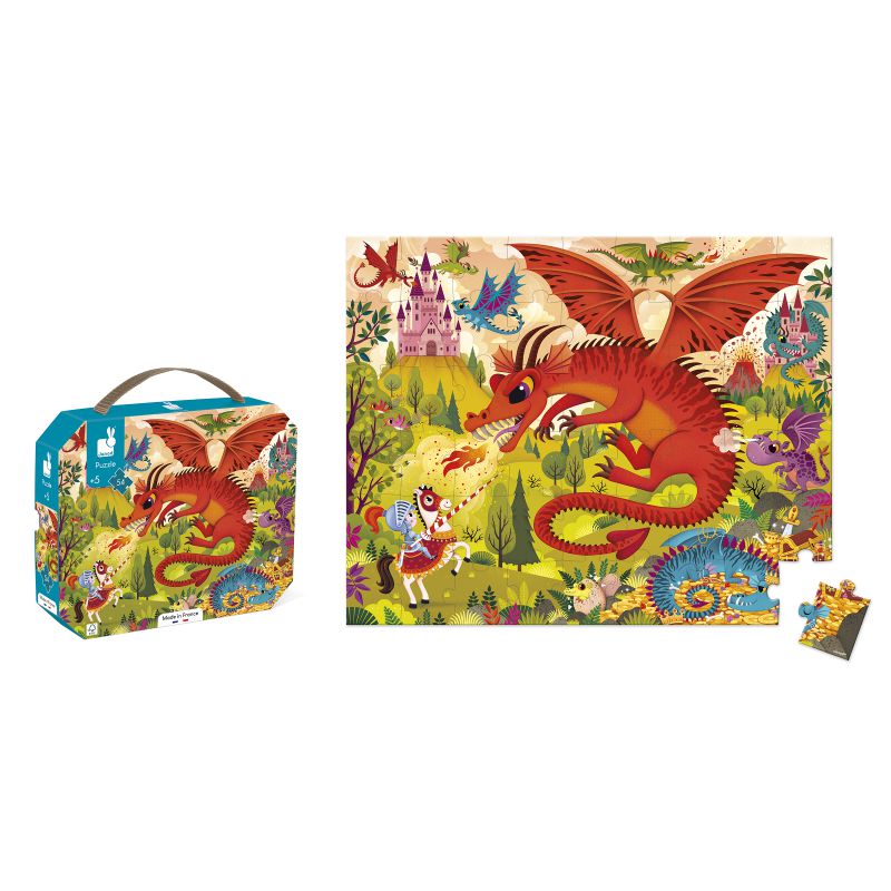 Puzzle Reino de Dragones 54 piezas - Janod