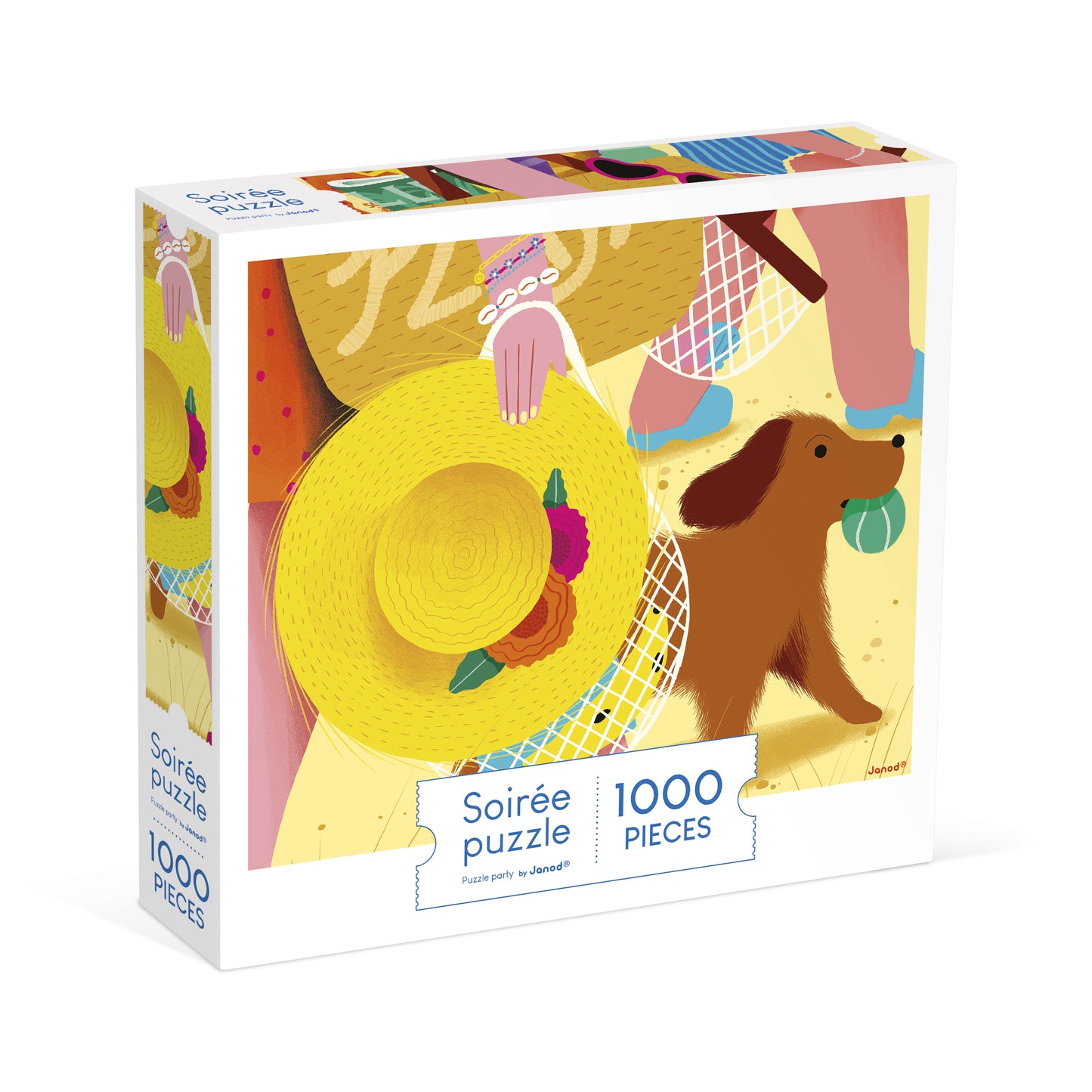 Puzzle Escapada a la playa 1000 piezas - Janod