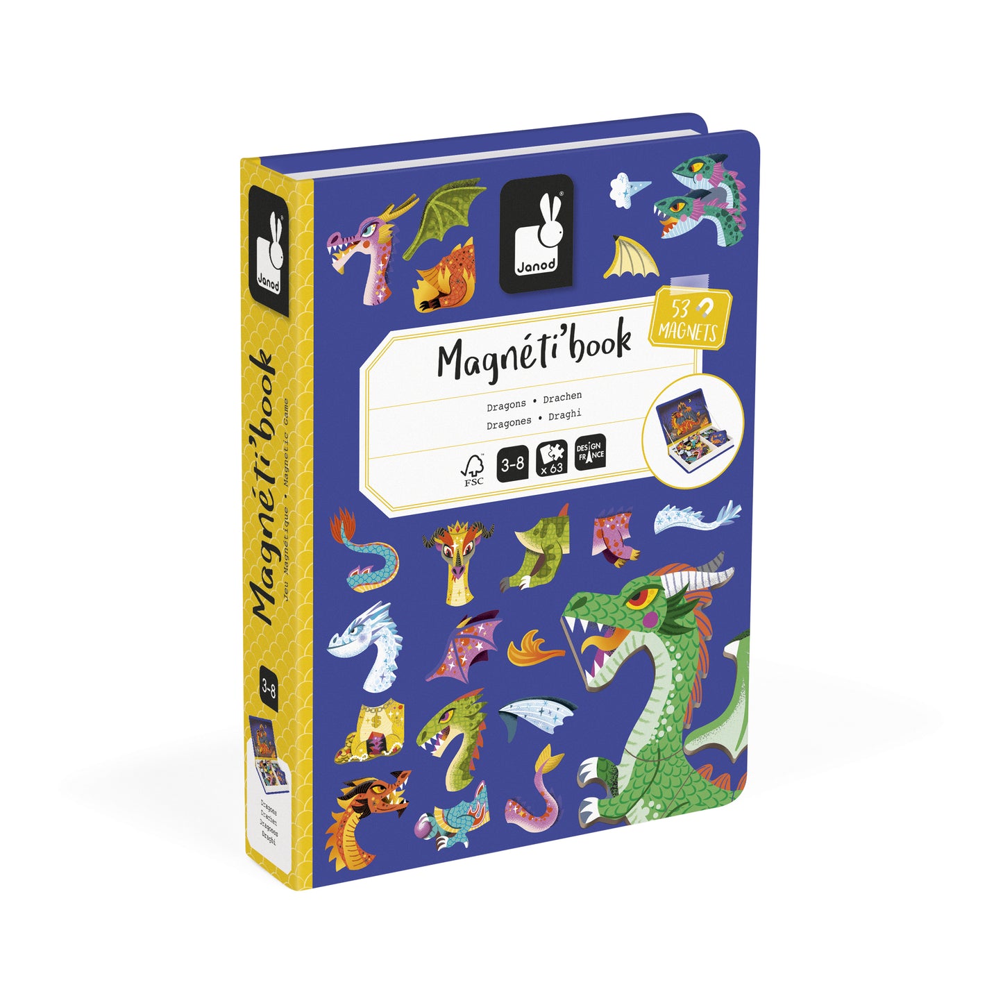 Magnetibook, Dragones - Janod