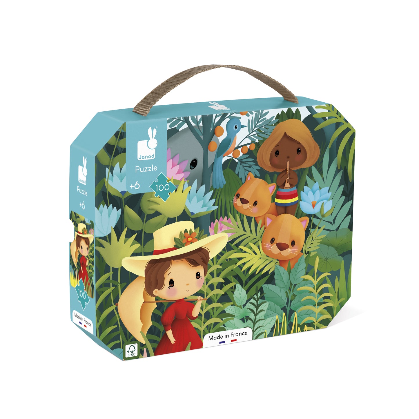 Puzzle inspirado en Rousseau 100 piezas - Janod
