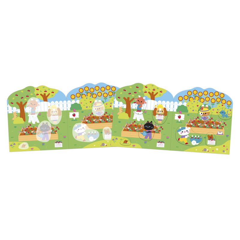 Cuaderno de pegatinas, El Campo - Janod