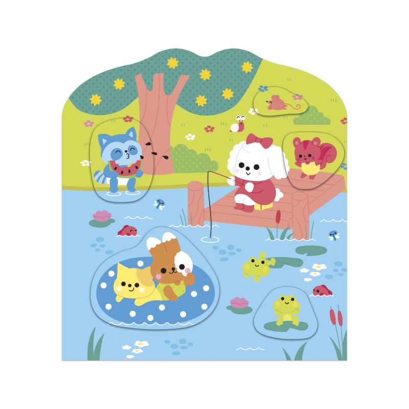 Cuaderno de pegatinas, El Campo - Janod
