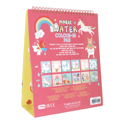 Cuaderno con bolígrafo de agua mágico, Rainbow - Floss & Rock