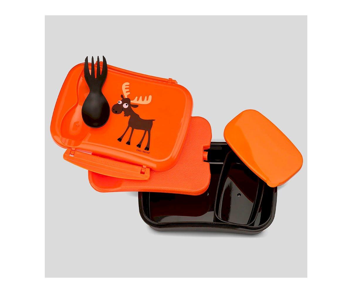 Caja de Almuerzo N'ice Box Kids Araña Grey - Carl Oscar