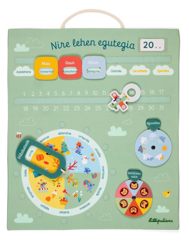 Nire lehen egutegia - Lilliputiens