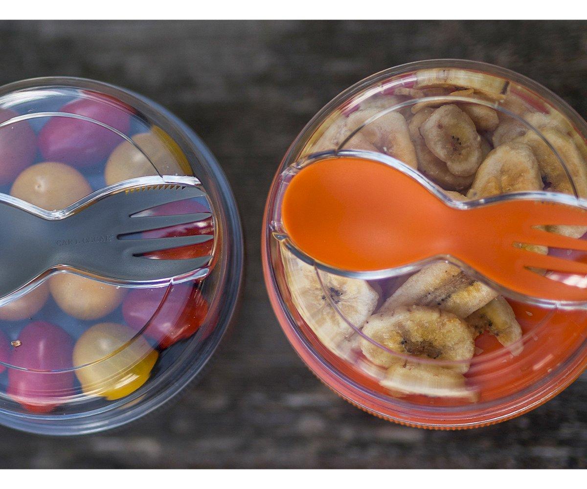 Fiambrera Snack N'ice Cup L Purple - Carl Oscar