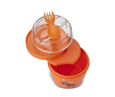 Fiambrera Snack N'ice Cup L Reno Naranja - Carl Oscar
