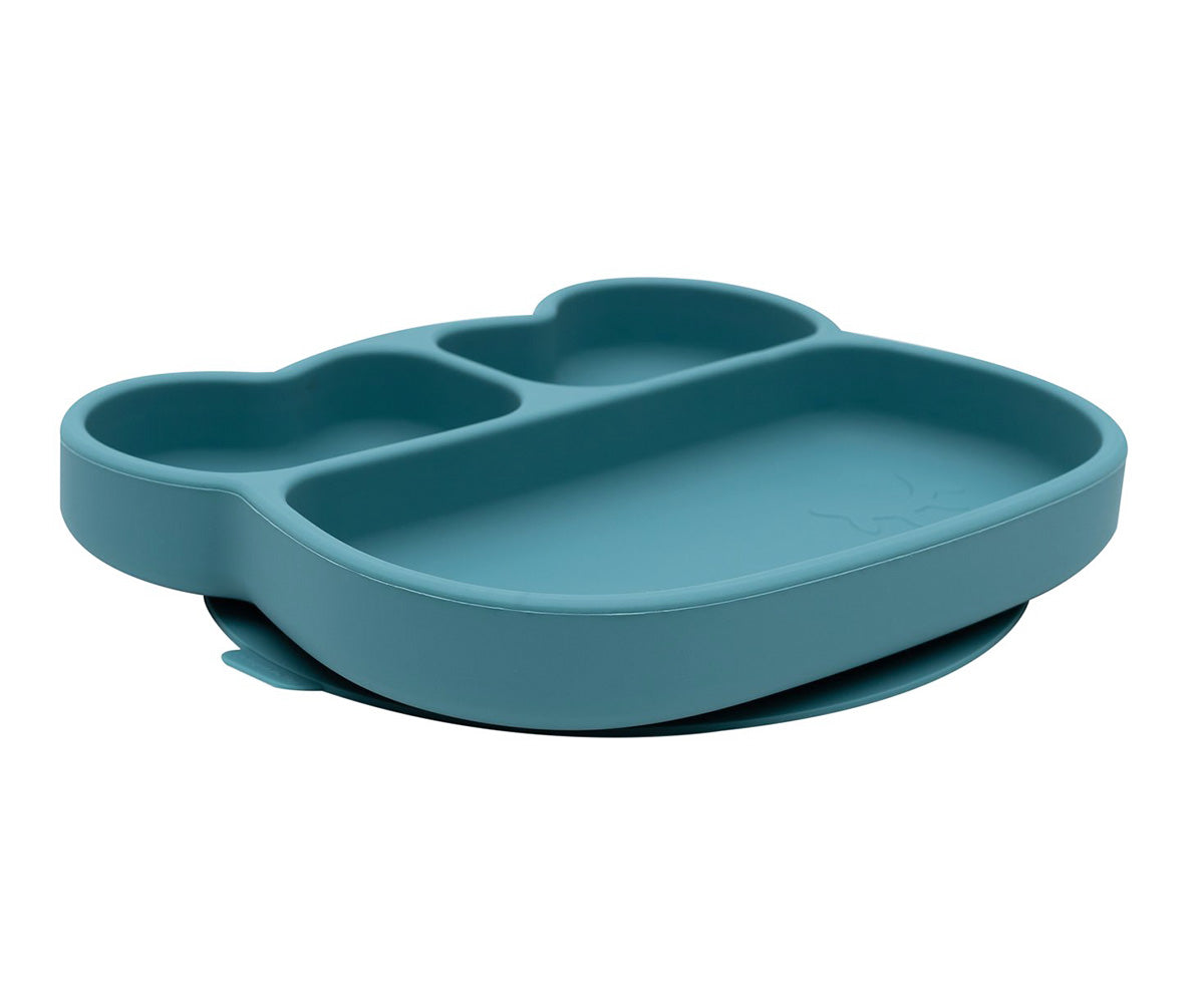 Plato con Ventosa Oso Azul Dusk