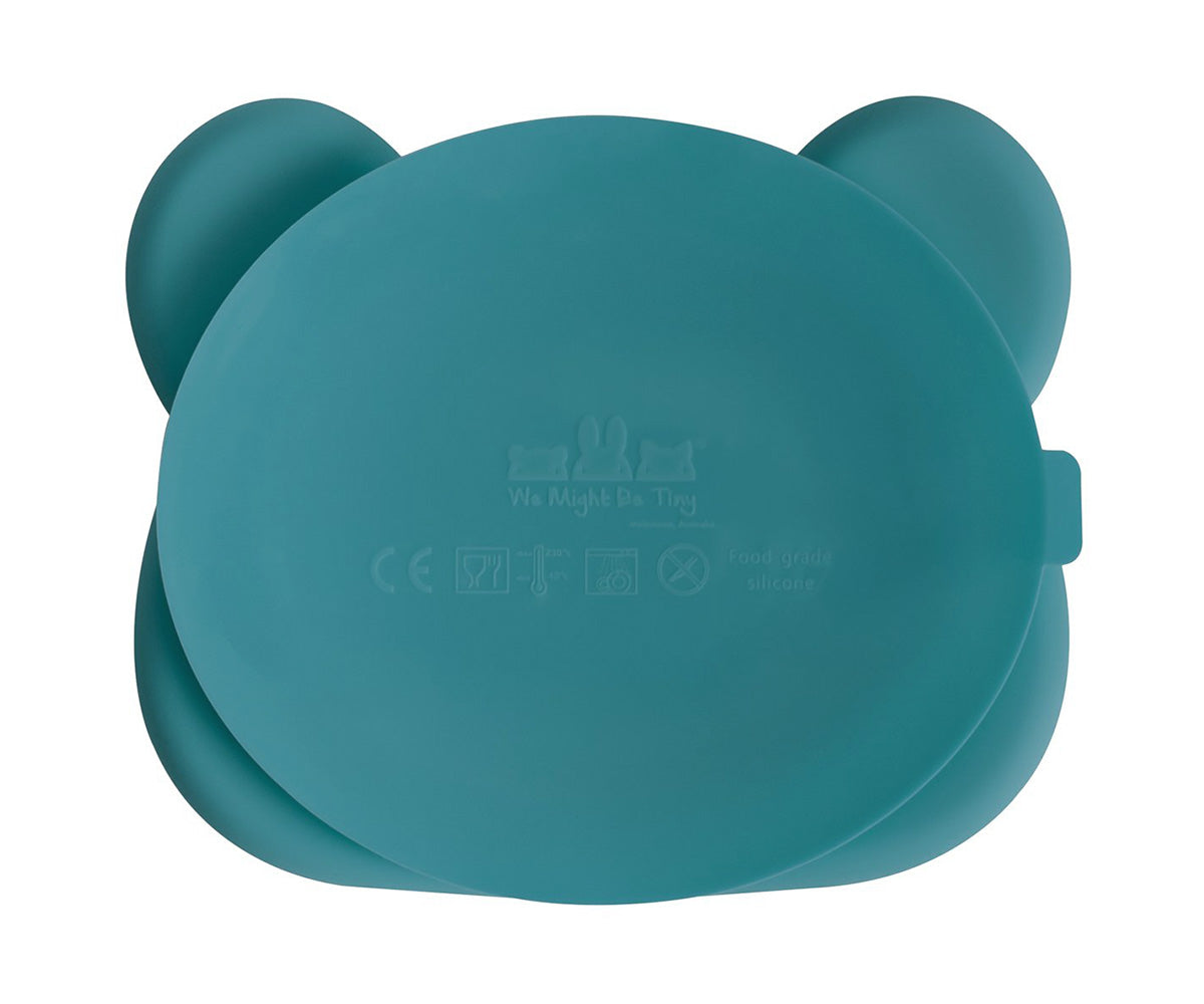 Plato con Ventosa Oso Azul Dusk