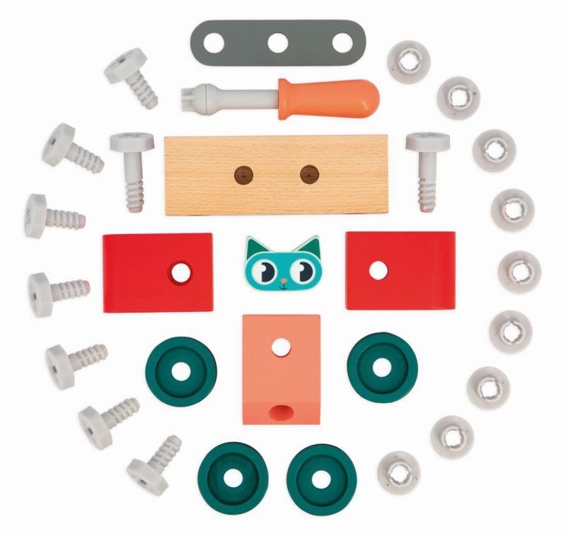Coche gato bricolaje, Brico´kids - Janod