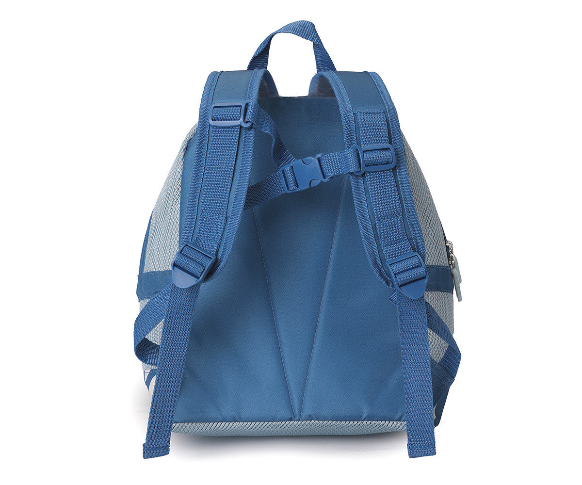 Mochila Infantil Antiarena Stripes Blue & Beyond - Monnëka
