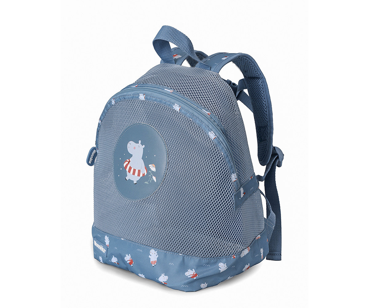 Mochila Infantil Antiarena Hippos - Monnëka