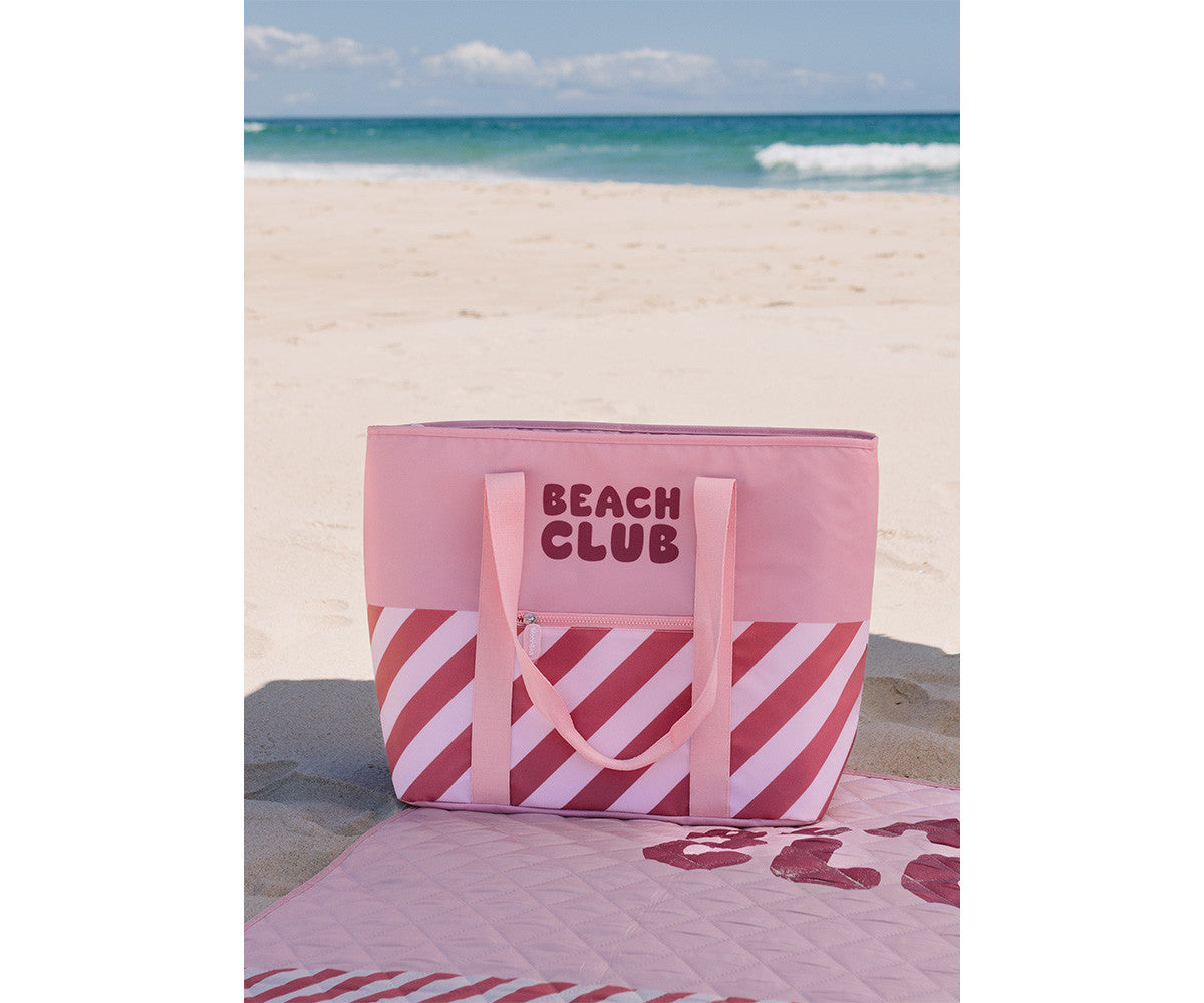 Bolso Nevera Stripes Bloom & Blush - Monnëka