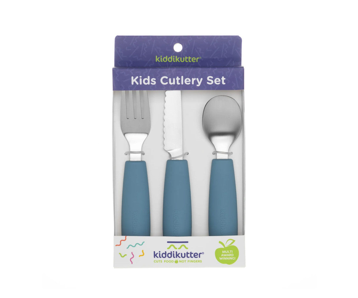 Set de cubiertos Sky Blue - KiddiKutter