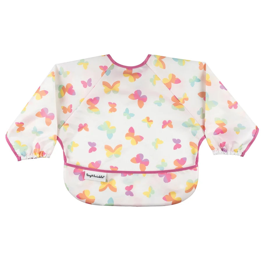 Babero con Mangas, Mariposas - Tiny Twinkle