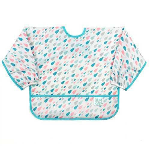Babero BUMKINS con mangas 6-24m LLUVIA