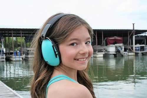 Cascos antiruido Lagoon Blue Kidz - Banz