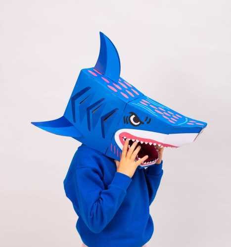 Máscara 3D Tiburón - Omy