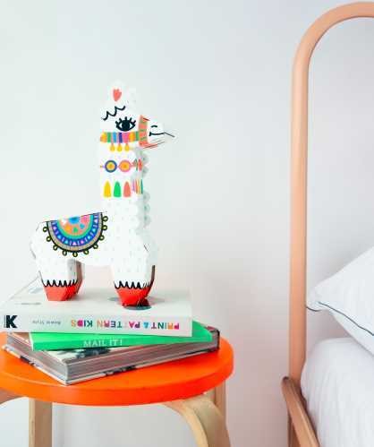 Lámpara 3D Llama - Omy