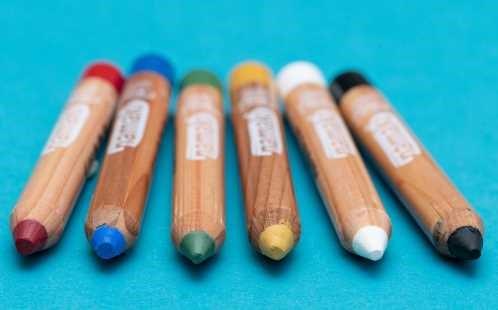 Set 6 lápices maquillaje, rainbow - Namaki