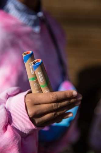 Máscara de pelo rosa - Namaki