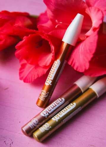 Set 3 lápices maquillaje brillo con purpurina - Namaki