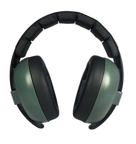 Cascos antiruido Dark Green Baby - Banz