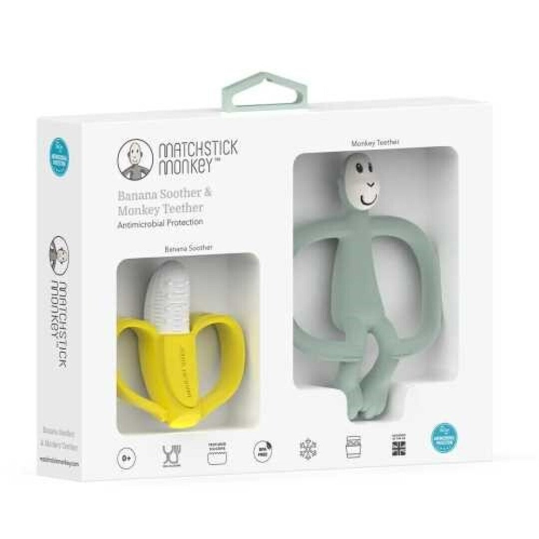 Set regalo Banana & Monkey, Verde Menta - Matchstick (Copia)