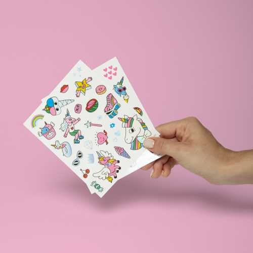 Tattoos Unicornio Lily - Omy